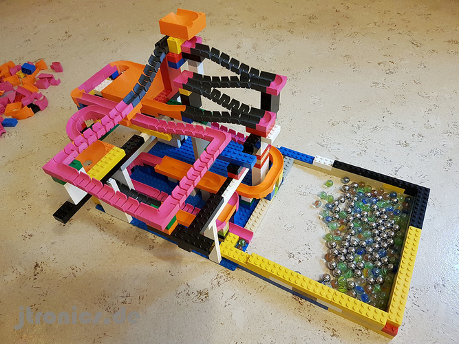 Marble Run Building Brick - Set BASIC 3D Print 224734