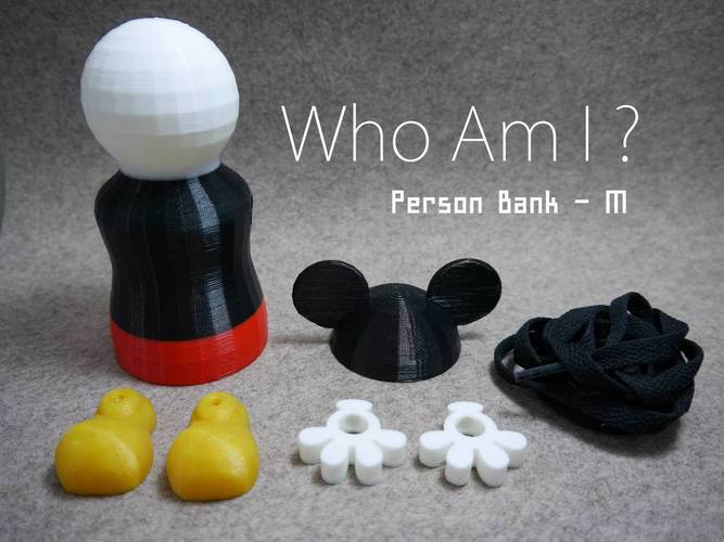 Person Bank-M 3D Print 22477