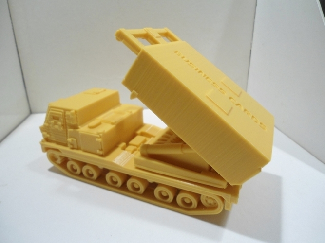 Missiles Launcher Business Card Holder  3D Print 224803