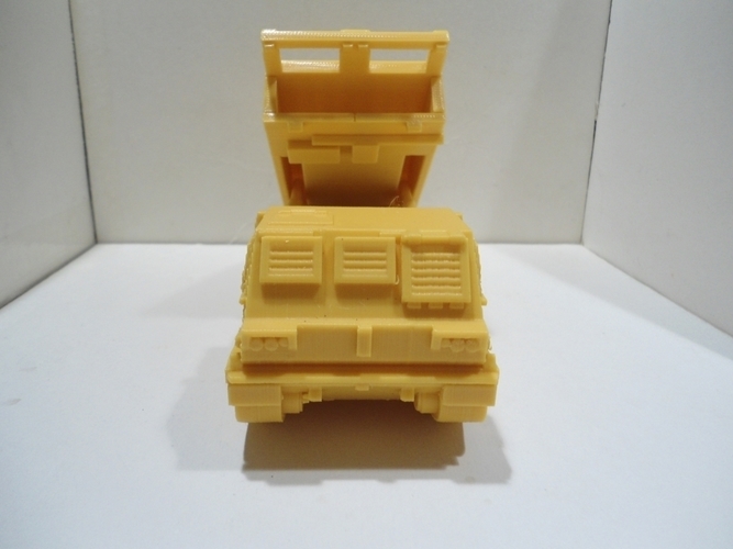 Missiles Launcher Business Card Holder  3D Print 224804