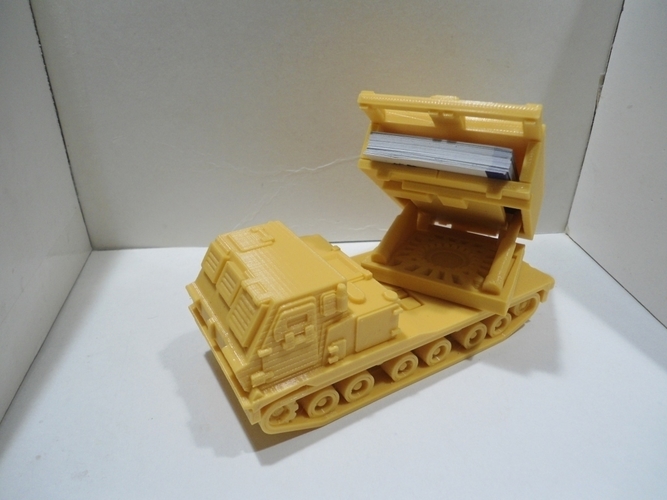 Missiles Launcher Business Card Holder  3D Print 224808