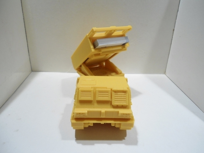 Missiles Launcher Business Card Holder  3D Print 224815