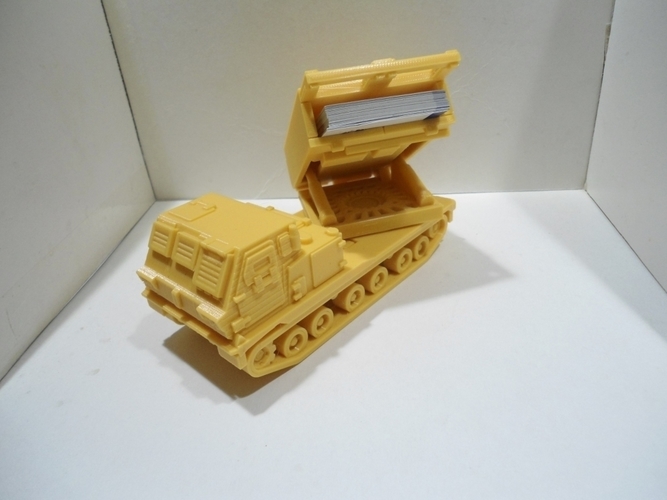 Missiles Launcher Business Card Holder  3D Print 224816