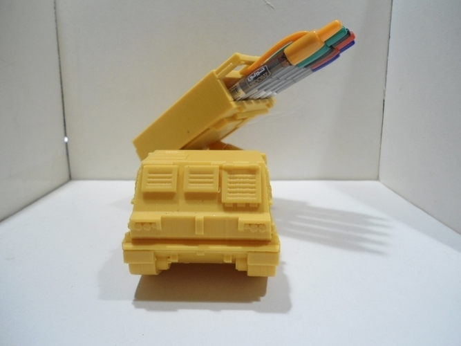 Missiles Launcher Pen & Pencil holder 3D Print 224823