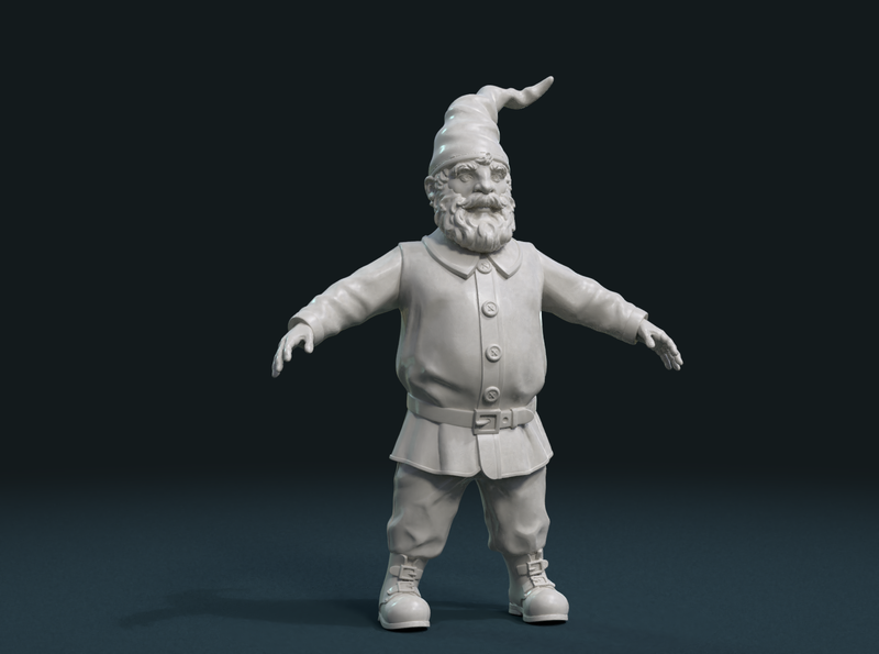Gnome Sculpture