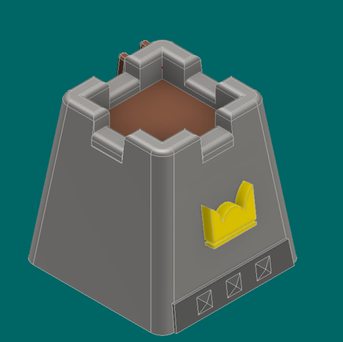 Crown tower 3D Print 224923