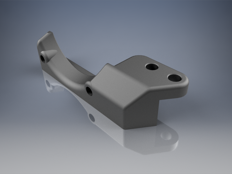 Rear fan Holder for buggy XRay XB2C