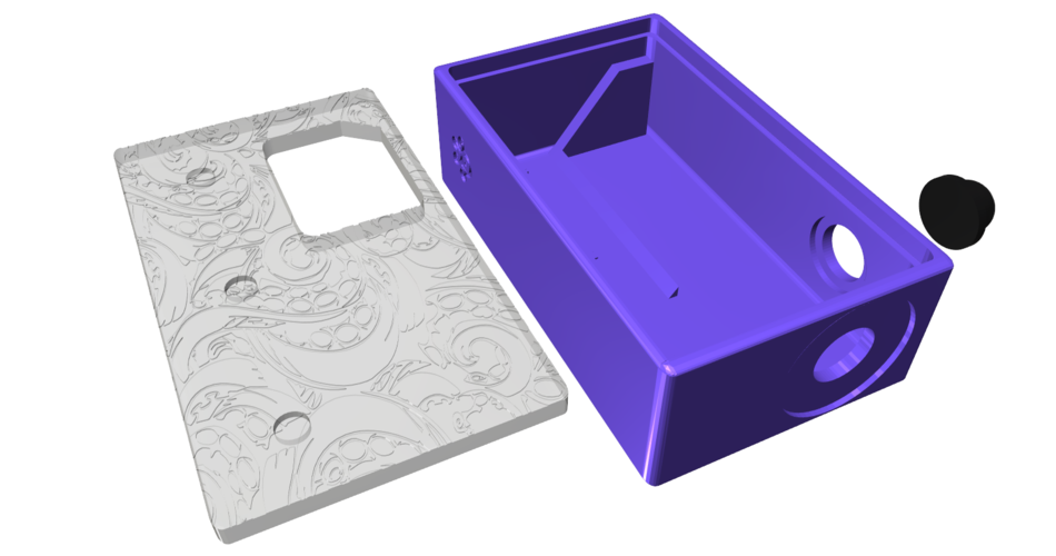 octopus box mod 3D Print 225014