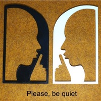 Door hanger 3 - Hush - Thumbnail 2