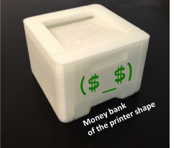 Money bank of the printer shape 3D Print 22514