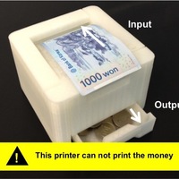 Money bank of the printer shape - Thumbnail 2
