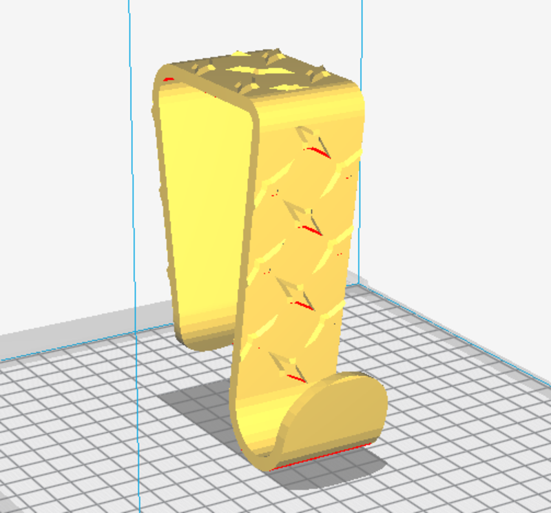 Diamond Plated Coat Hanger