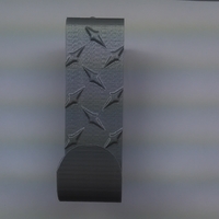 Diamond Plated Coat Hanger - Thumbnail 3