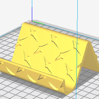 Small Diamond Plate Business Card Holder 3D Printing 225159