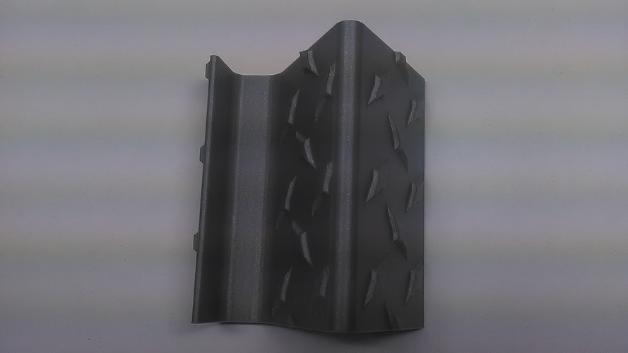 Diamond Plate Business Card Holder 3D Print 225165