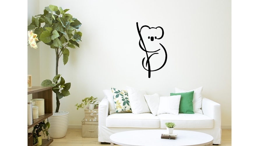 Koala bear for wall decoration  3D Print 225175