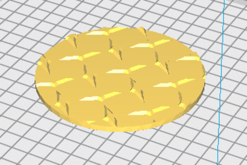 Diamond Plate Cup Holder