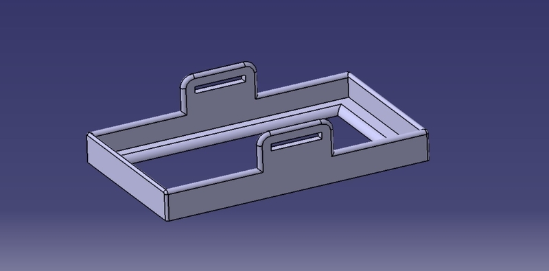 Tank holder for Hobbyking 280ml  AeroplusTank