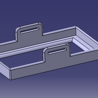 Small Tank holder for Hobbyking 280ml  AeroplusTank 3D Printing 225254