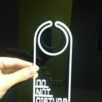 Door hanger 2 - Do Not Disturb 2 - Thumbnail 2