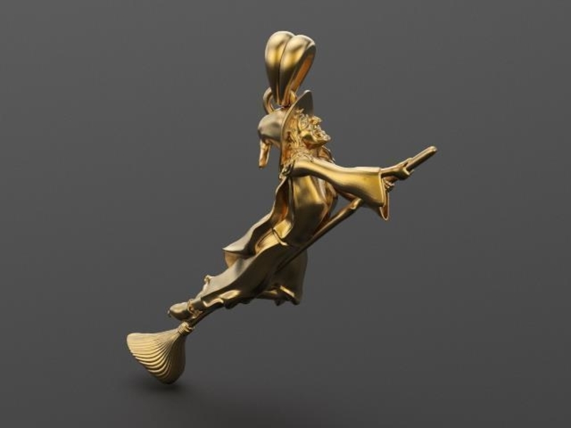 Witch pendant