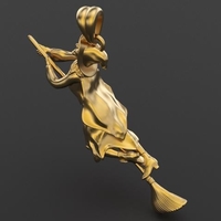 Witch pendant - Thumbnail 4