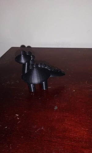 Larry the dinosaur 3D Print 225297
