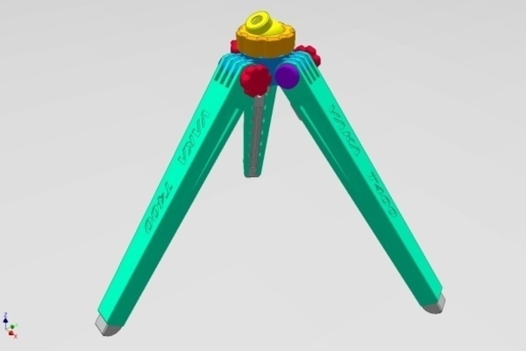 Tripod VAKA T400 3D Print 225387