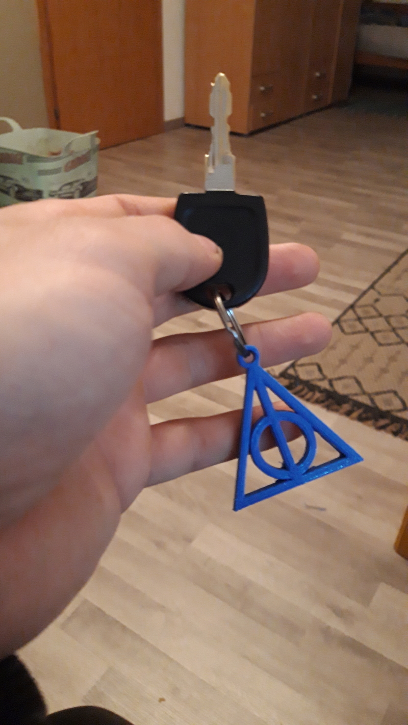 Deathly Hallows keyring