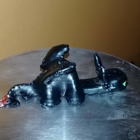 Toothless, Night Fury, Light Fury, Chimuelo - Thumbnail 4