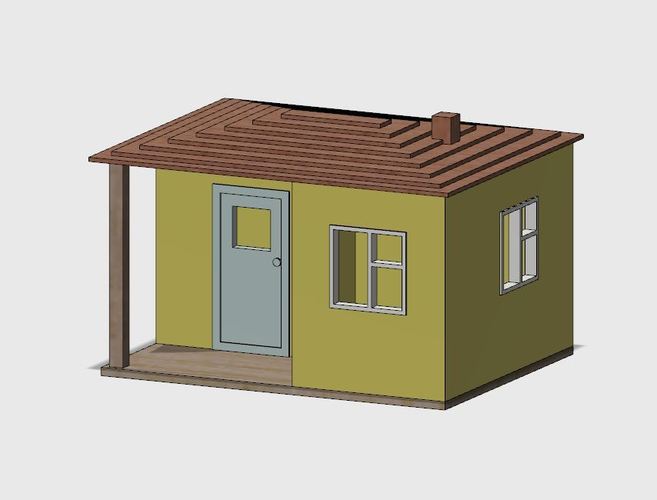 Garden house. 3D Print 22551