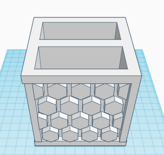 Modern Pencil holder 3D Print 225516