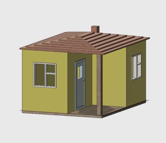 Garden house. 3D Print 22552