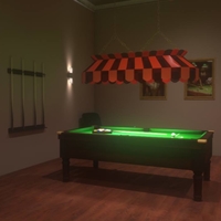 Small Pool Room Light Shade 3D Printing 225561