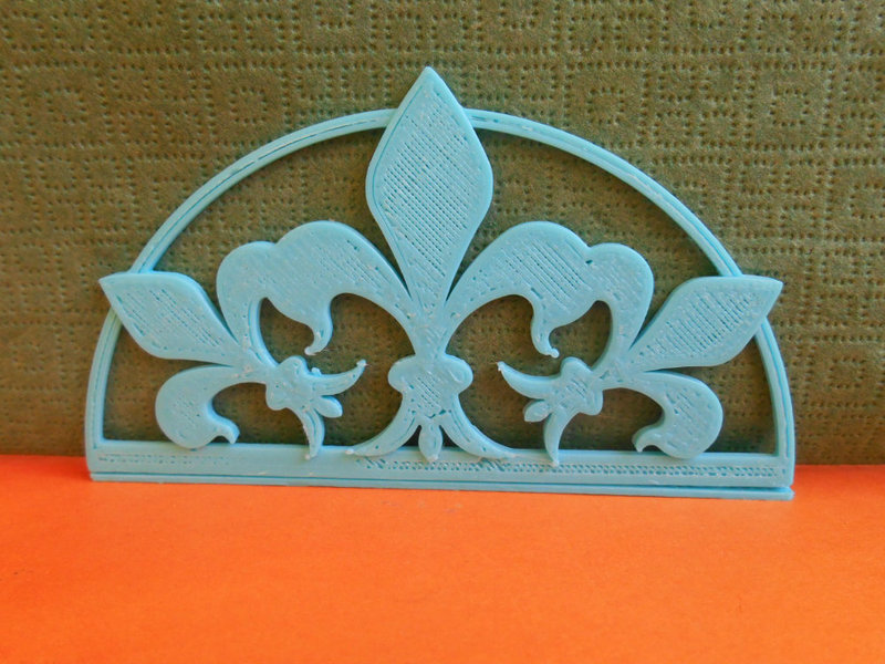 Stand for napkins "Fleur De Lis" 