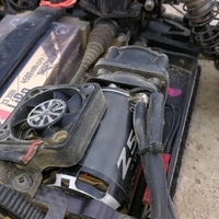 Top Fan Holder for buggy XRay XB4. - Thumbnail 1