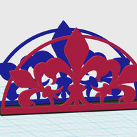 Stand for napkins "Fleur De Lis"  - Thumbnail 3