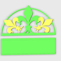 Stand for napkins "Fleur De Lis"  - Thumbnail 5