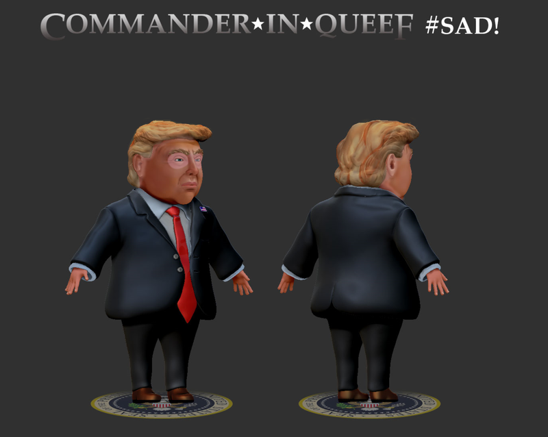 Trump - Commander in Queef?