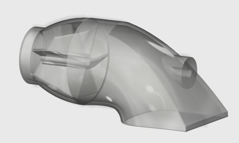 Simple water jet drive. 3D Print 22567