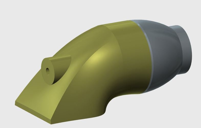 Simple water jet drive. 3D Print 22568