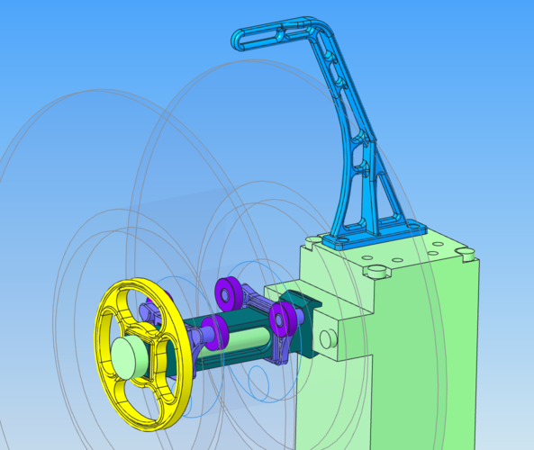filament-roll-holder-rail for snapmaker 3D Print 225709