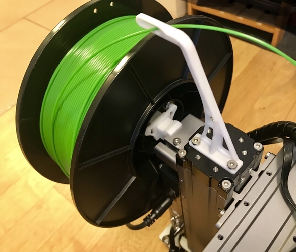 filament-roll-holder-rail for snapmaker 3D Print 225712
