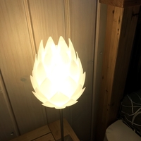 Pine Cone Bedside Table Lamp Shade - Thumbnail 2