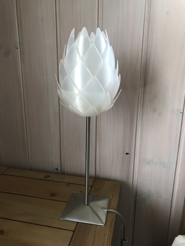 Pine Cone Bedside Table Lamp Shade 3D Print 225786