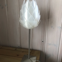 Small Pine Cone Bedside Table Lamp Shade 3D Printing 225786