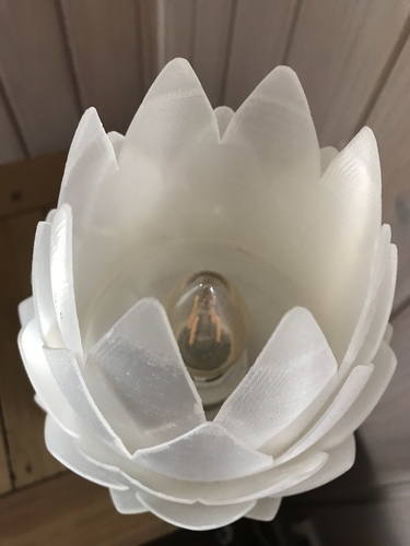 Pine Cone Bedside Table Lamp Shade 3D Print 225787