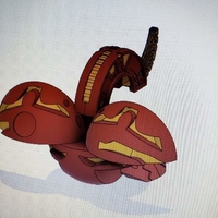 World's First 3d Printable Bakugan - Thumbnail 6