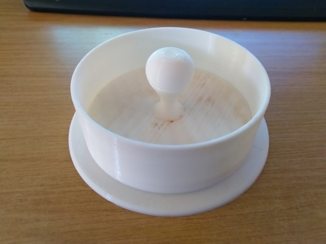 Burger Patti Maker 3D Print 225818