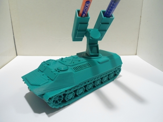 Missiles Launcher Pen & Pencil holder M2 3D Print 225835